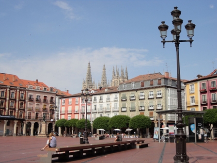 Burgos. Plaza Mayor.