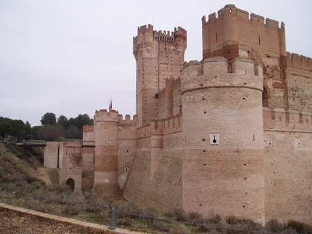 Castillo de la Mota en Medina del Campo.