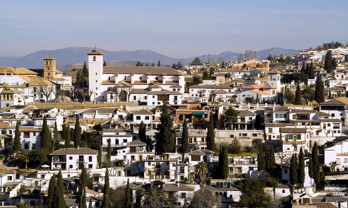 Panorama general del Albaicín.