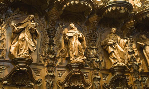 Detalle,en la catedral