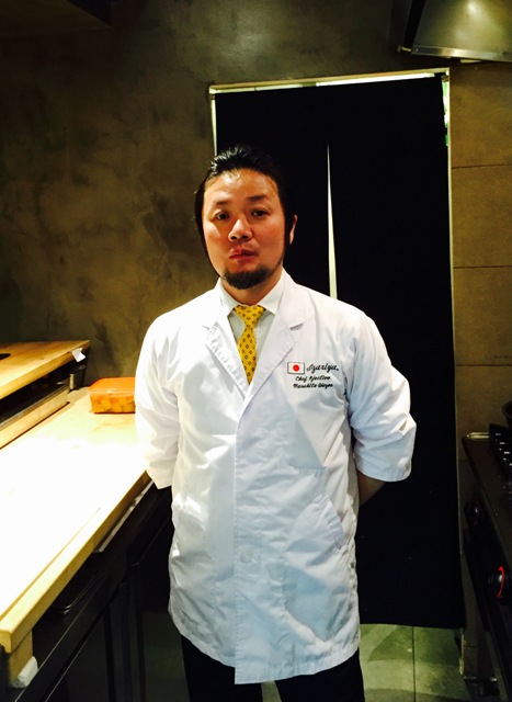 El chef Masahito, alma del restaurante.