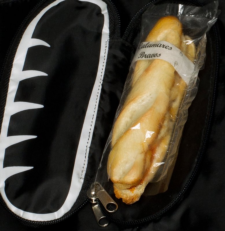 La bolsa de pan.