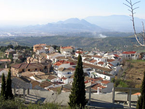 Vista general de Viznar.